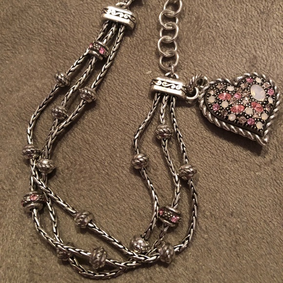 Brighton Jewelry - Brighton breast cancer awareness bracelet